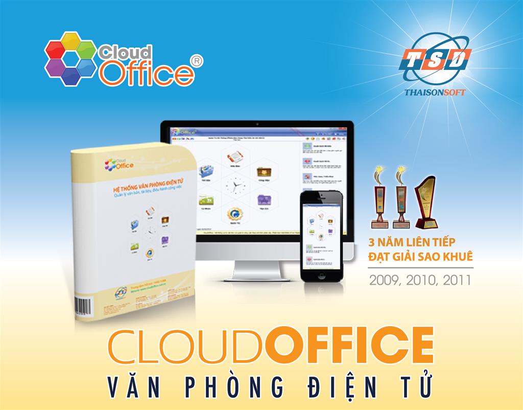 CloudOffice là một trong những sản phẩm tiên phong trong lĩnh vực văn phòng điện tử