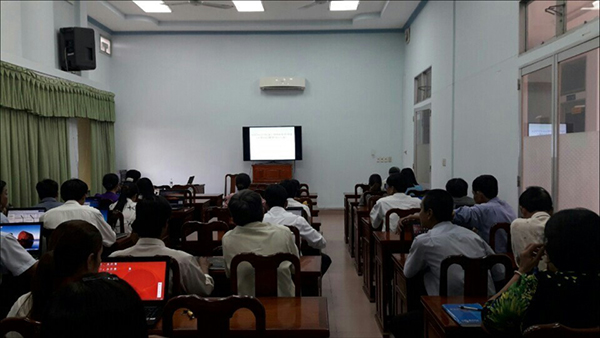 Tỉnh Đồng Tháp tổ chức tập huấn hệ thống văn phòng điện tử cho các cán bộ huyện Lai Vung