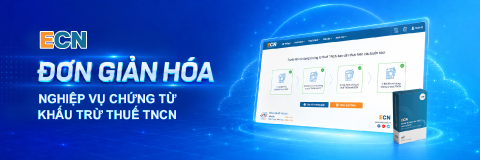 Chứng từ khấu trừ thuế TNCN điện tử ECN
