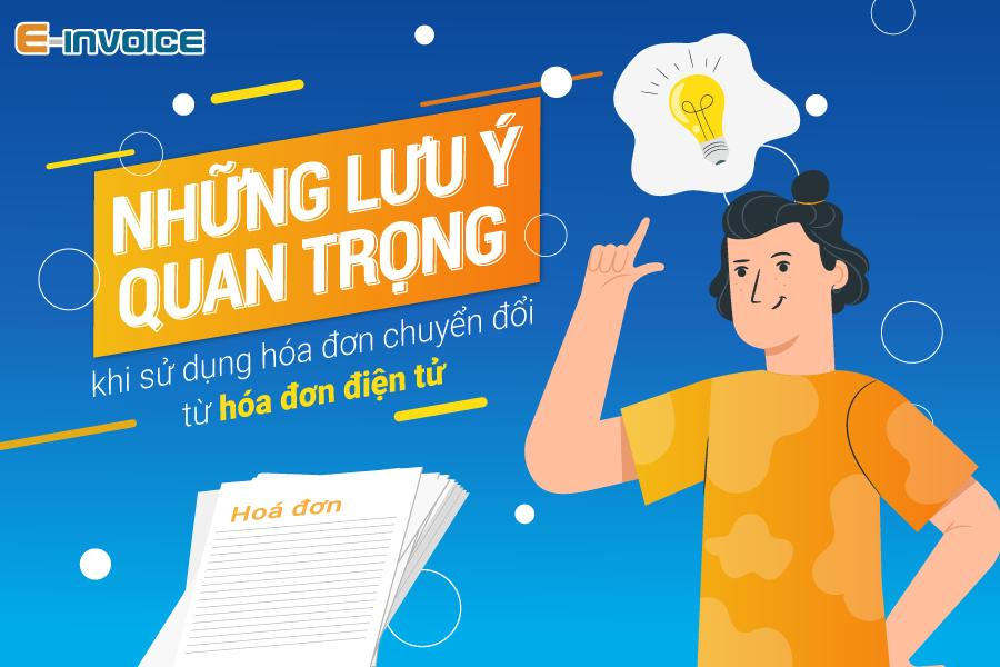 Những điều cần lưu ý về hóa đơn điện tử