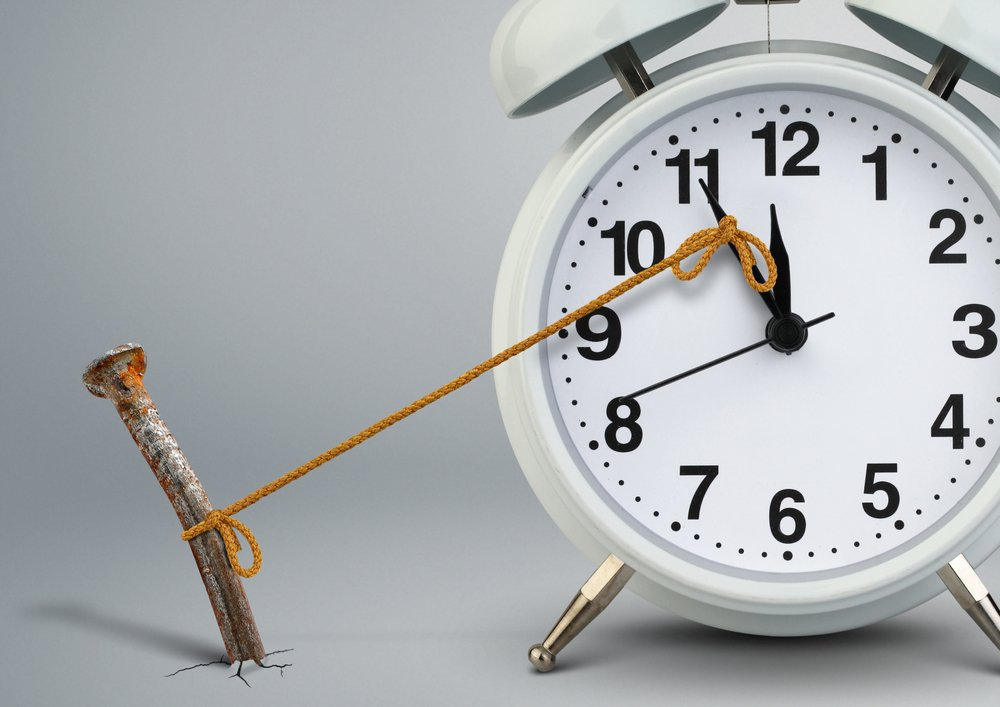 Sự trì hoãn là kẻ thù của quản lý thời gian.